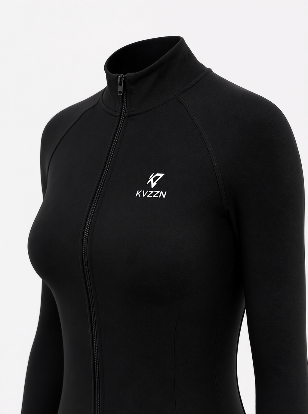 KVZZN Sculpt Zip Jacket – Black