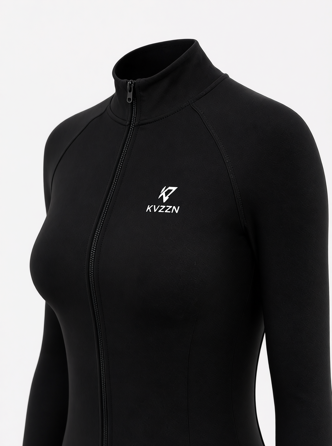 KVZZN Sculpt Zip Jacket – Black