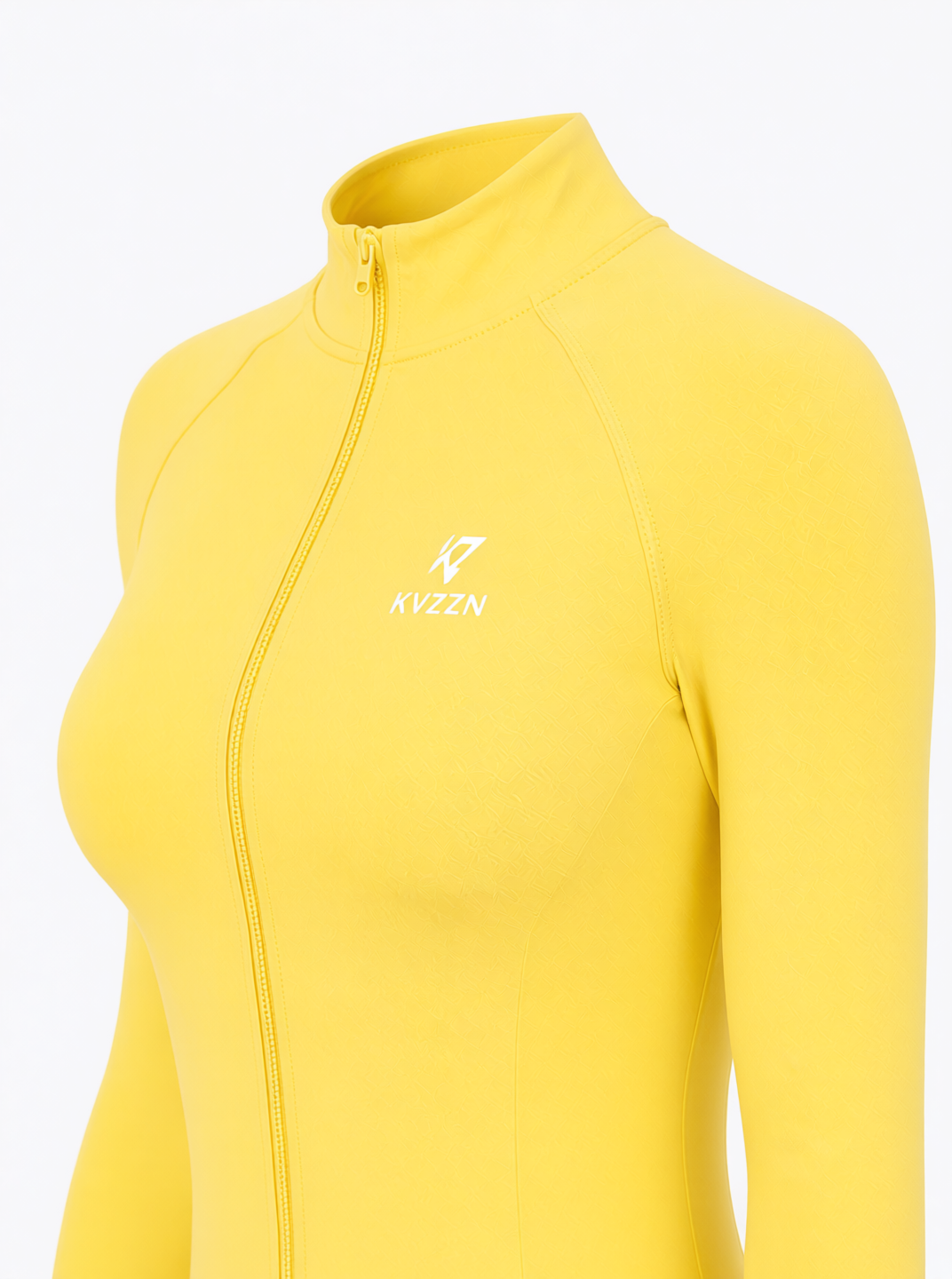 KVZZN Sculpt Zip Jacket – Yellow