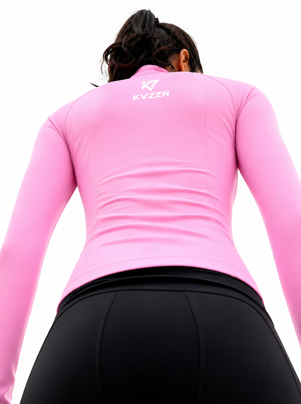 KVZZN Sculpt Zip Jacket – Pink