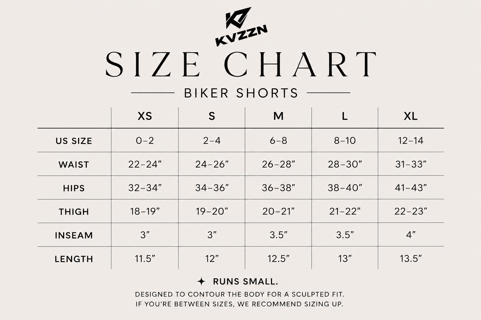 KVZZN Sculpt Biker Shorts — Pink