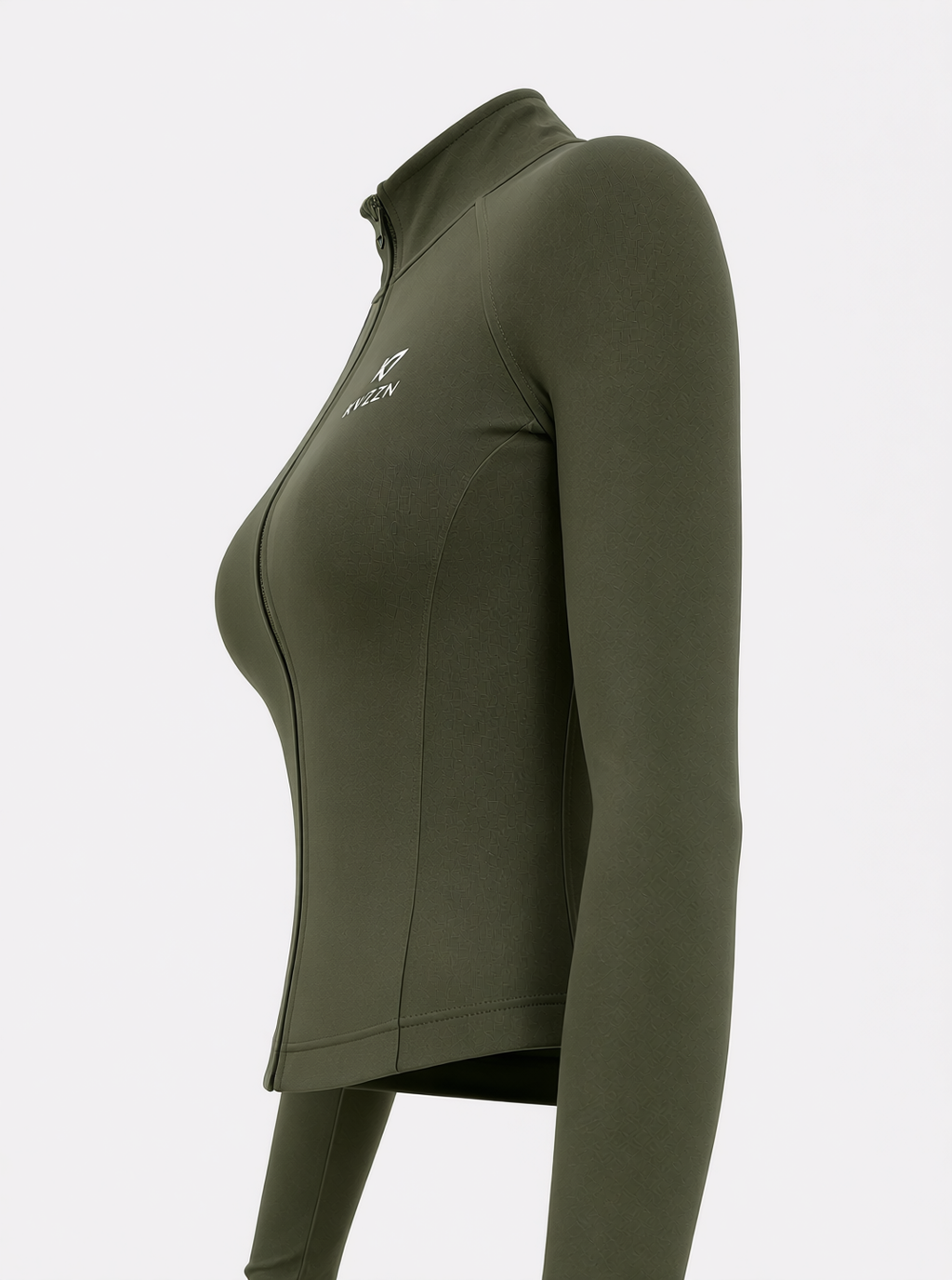 KVZZN Sculpt Zip Jacket – Sage Green