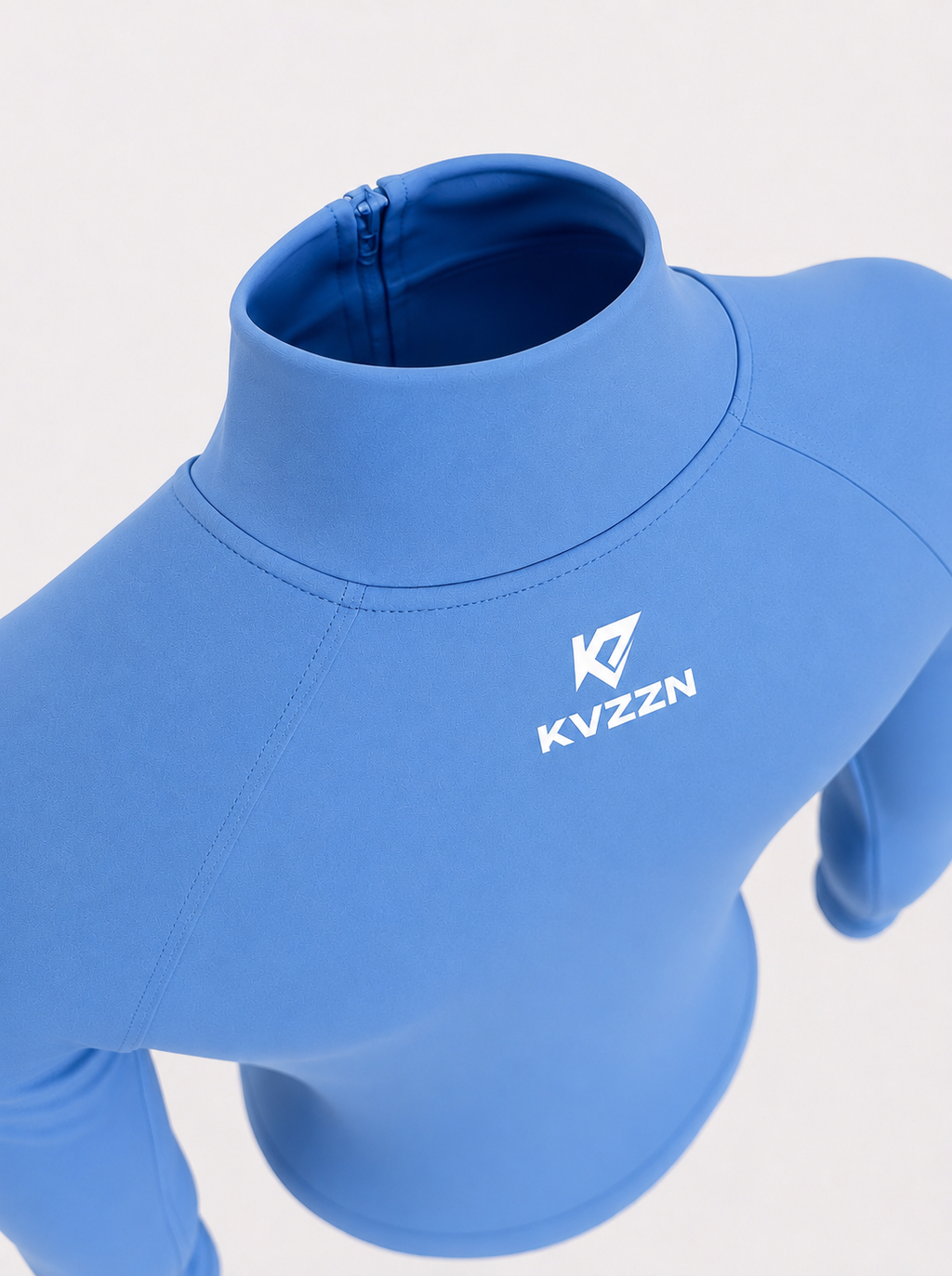 KVZZN Sculpt Zip Jacket – Baby Blue