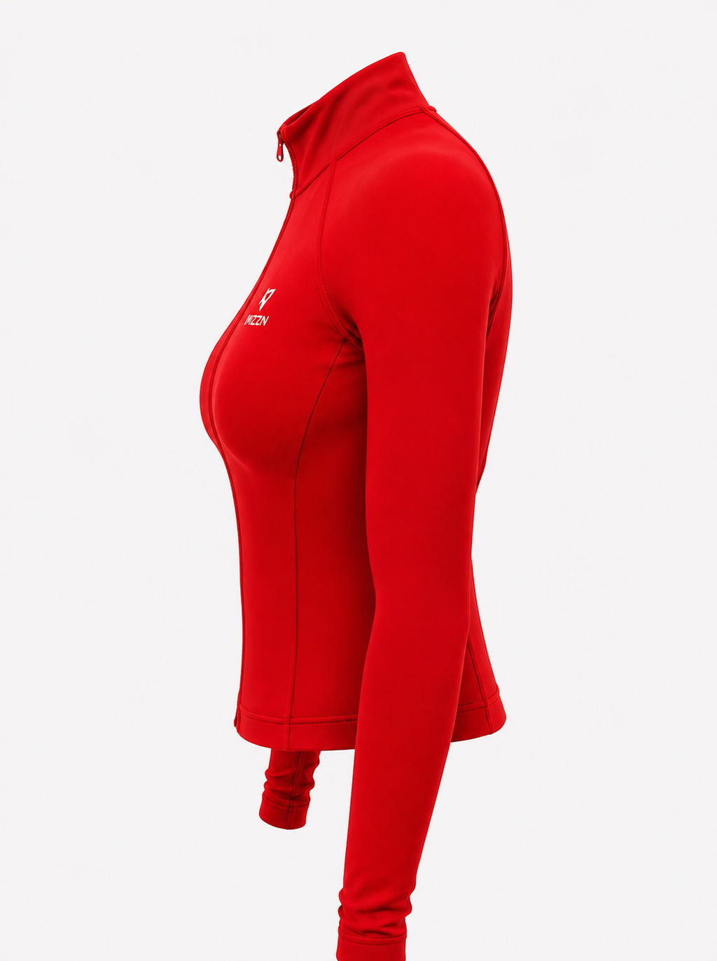 KVZZN Sculpt Zip Jacket – Crimson